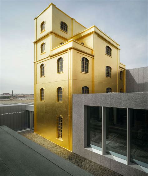 fondazione prada gold leaf application|fondazione prada milan.